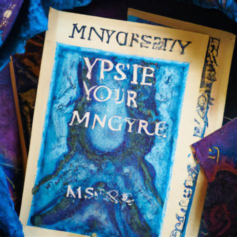 Mystic magical writing
